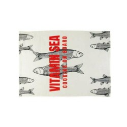 46101 -Vitamin Sea - Keukendoeken, set van 3 stuks - Blauw