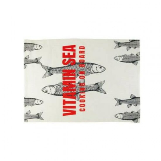 46101 -Vitamin Sea - Keukendoeken, set van 3 stuks - Blauw