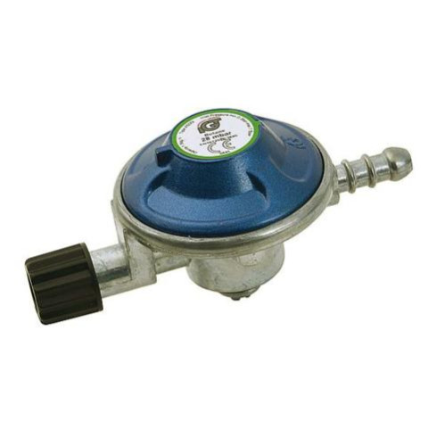 IGT - Drukregelaar - Voor Campingaz - Met slangpilaar - 30 mBar