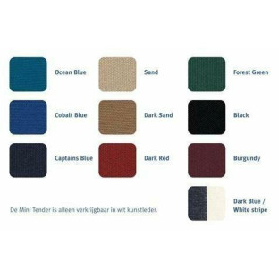 Comfort seat classic dark blue- white