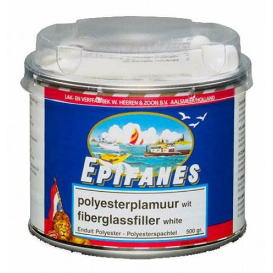 Epifanes Polyesterplamuur wit 500gr VE1