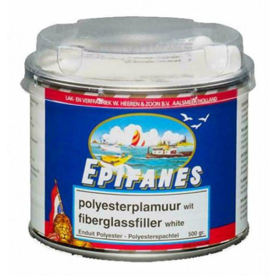 Epifanes Polyesterplamuur grijs 500gr VE1