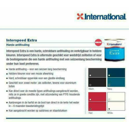 Interspeed Extra Black 0,75 lt