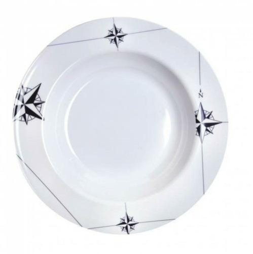 15002 - Northwind Round Deep Plate - 6 u.