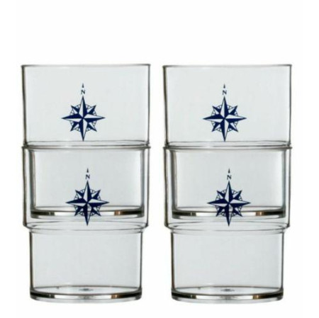 15103 - Northwind Stackable Glass - 12 u.