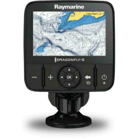 Dragonfly 5M 5  GPS kaartplotter met European CMAP Essentials cartografie