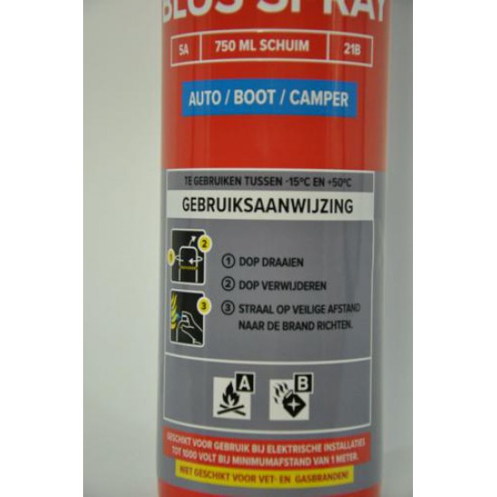 Sprayblusser A-B schuim Auto-Boot-Camper 750 ml