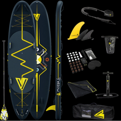 Yellow V iSUP board Heartbeat 11  ANGEL