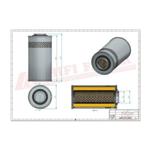 Hifi SA16036 Luchtfilter