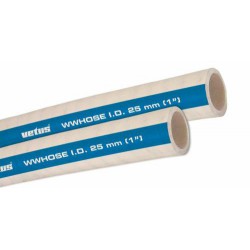 Waste water hose- mtr 19x25,1mm steel inlay-roll 30m