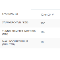 BOWPRO90 AC boegschroef 90kgf 12-24V