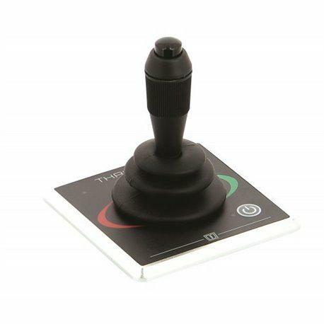 CAN Proportioneel Boegschroef paneel Alu vierkant, Joystick