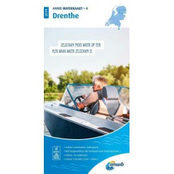 ANWB Waterkaart 4. Drenthe 2019