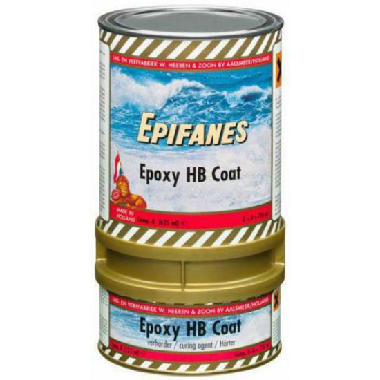 Epifanes Epoxy HB Coat zwart 4L VE1