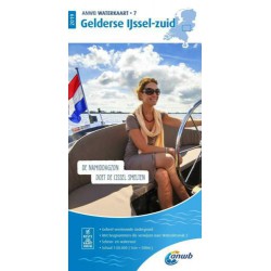 ANWB Waterkaart 7. Gelderse IJssel-Zuid 2019