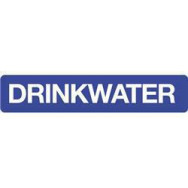 STICKER DRINKWATER 10X2