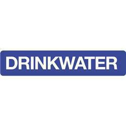 STICKER DRINKWATER 10X2