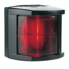 Hella Serie 2984 Bakboordlantaarn, 12V - 25W, 112,5Â¦, BSH-2NM, zwart huis met rode lens