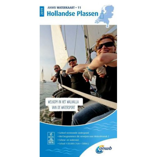 ANWB Waterkaart 11. Hollandse Plassen 2019
