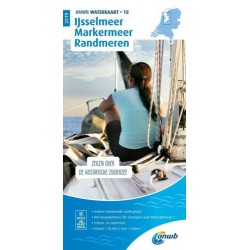 ANWB Waterkaart 18. IJsselmeer-Markermeer-Randmeren 2019