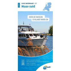 ANWB Waterkaart 17. Maas-Zuid 2019
