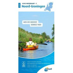 ANWB Waterkaart 2. Noord-Groningen 2019