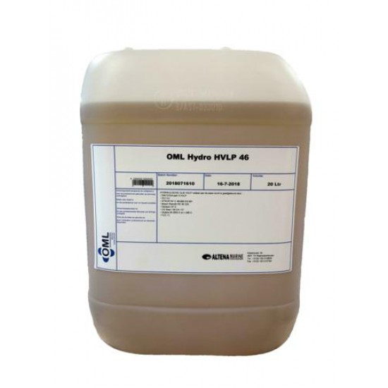 Hydrauliekvloeistof HLP, ISO-VG46, 20 ltr