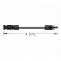 N.L.A. Solar kabel 4mmÂ² 3 meter MC4 male-fema