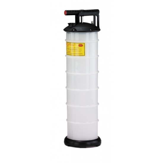 allpa Olie- & Vloeistofafzuigpomp 6.5l met slang & container (cilinder)