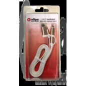 N.L.A. allpa 3 in 1 laadkabel micro-USB light