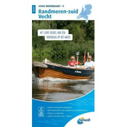 ANWB Waterkaart 9. Randmeren-Zuid-Vecht 2019