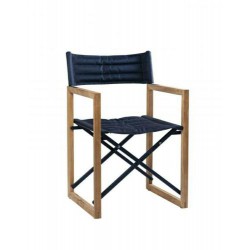 The Square Director's chair Teak - Ocean