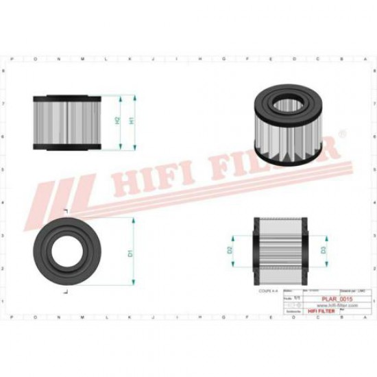 Hifi SA12871 Luchtfilter