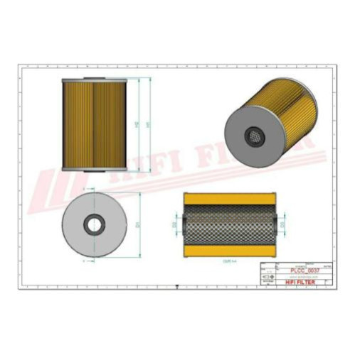 Hifi SN230 brandstoffilter