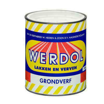 Werdol Metalprimer grijs 4L VE1