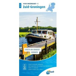 ANWB Waterkaart 3. Zuid-Groningen 2019