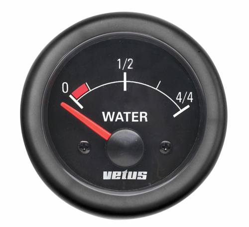 Waterniveaumeter Zwart 12-24V WATERB